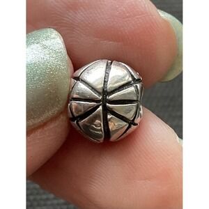 Trollbeads sterling silver Petanque charm bead LAA 925